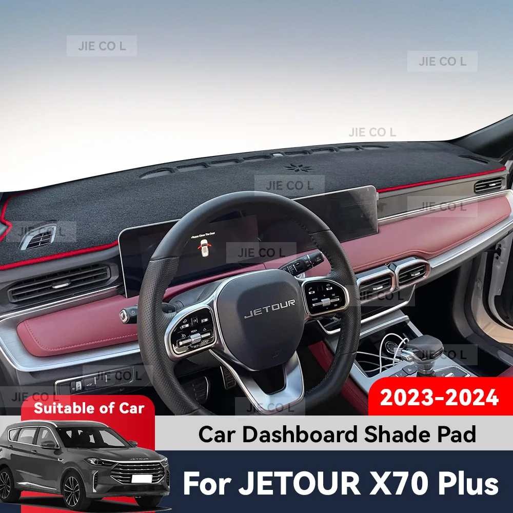 

For JETOUR X70 PLUS 2023 2024 Car Dashboard Cover Mat Sun Shade Mat Anti-slip Carpet Front window Pad Protect Auto Accessories