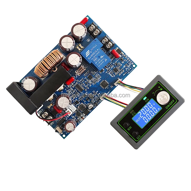 

1000W 20A MPPT Solar battery charging power supply module DC-DC 0-100V 12V Step down buck converter digital voltmeter ammeter