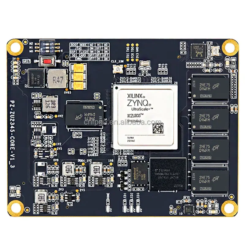 PuZhi PZ-ZU2CG-SOM Xilinx ZYNQ UltraScale XCZU2CG Industrial Grade System on Module 2CG FPGA Core Board With Loader Fan