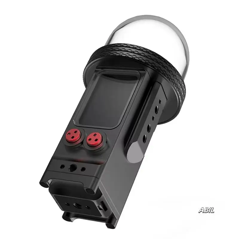 

For DJI Pocket 3 Waterproof Case 80M Aluminum Quick Release Mount Camera Protective Housing Underwater Diving Kit