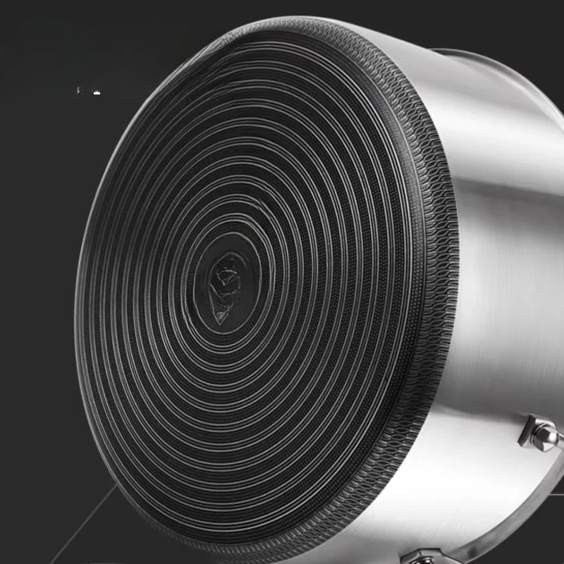 High Quality Thick Honeycomb Etched Non-Stick Soup Pot Casserole Household Cookware 304 Stainless Steel Pot with Glass Lid