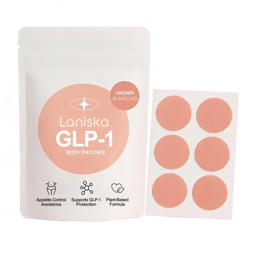 30pcs GLP-1 패치 바디 슬리밍 패치 인슐린 분비 조절 여성 남성 제어 무게 감소 식욕 억제