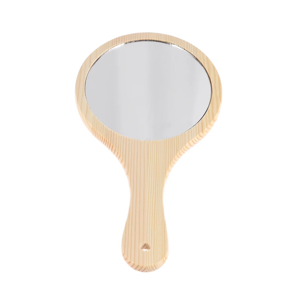 

Para Vanity Tables Handheld Mirror Magnification Wooden Magnifying Glasses for Women