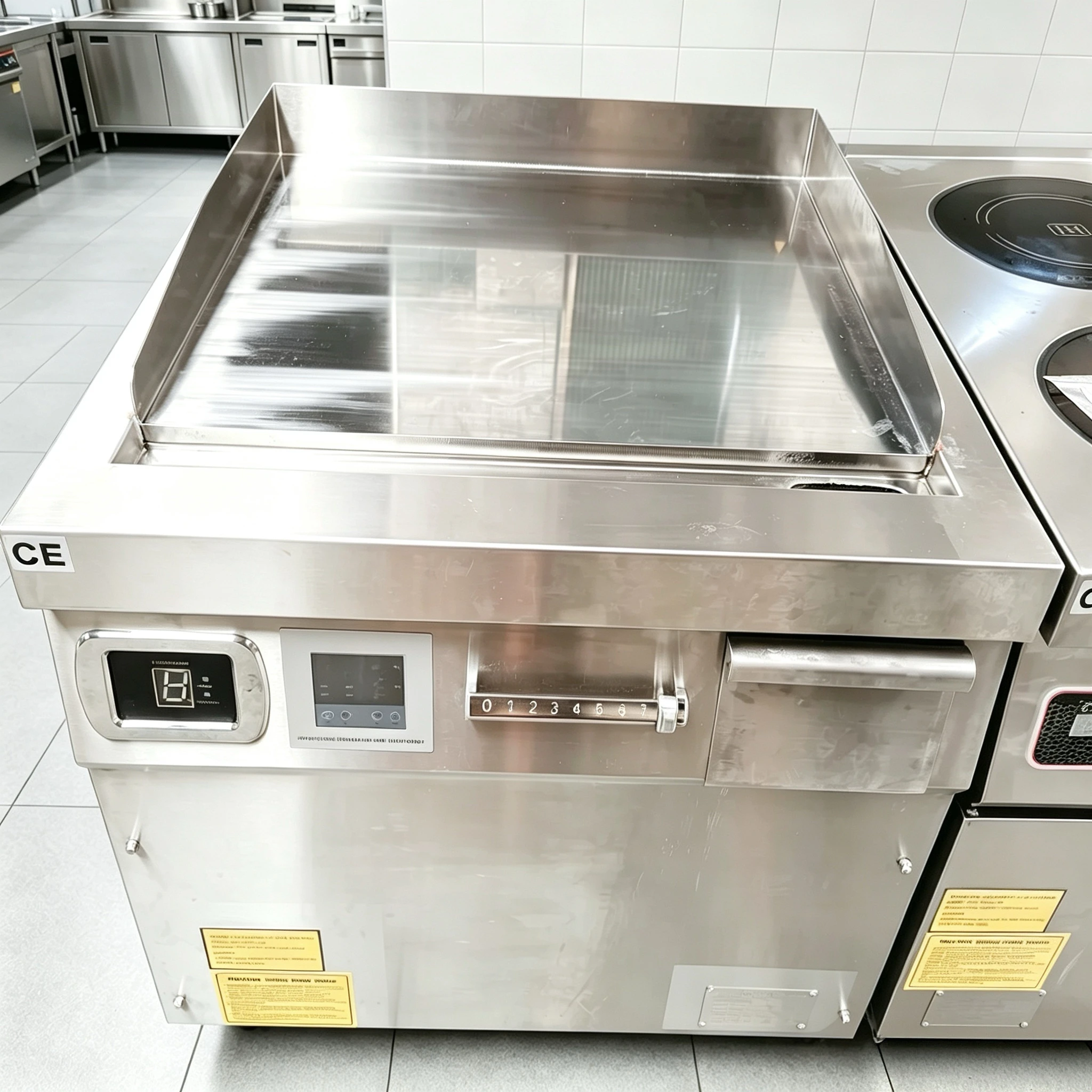 12 kW freistehender Induktions – Electric Griddle Flat Top Bewertung und Preis