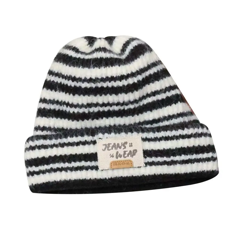 Fashion Warm Winter Hat Ear Protection Korean Style Knitted Cap Thickened Casual Beanie Hats Outdoor