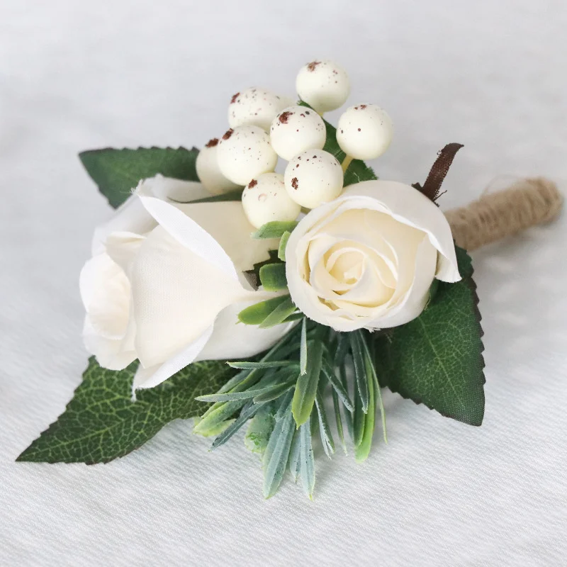 Mensuit Boutonniere ชุดแต่งงานเจ้าบ่าว Свадебные Аксессуары Boutoniere Mariage Homme