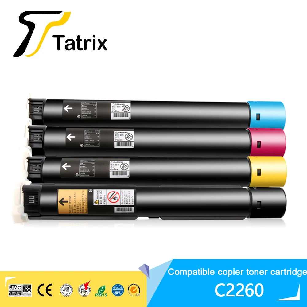 

Tatrix Compatible C2260 2260 copier toner cartridge C2260 for Xerox DocuCentre IV C2260 C2263 C2265 printer