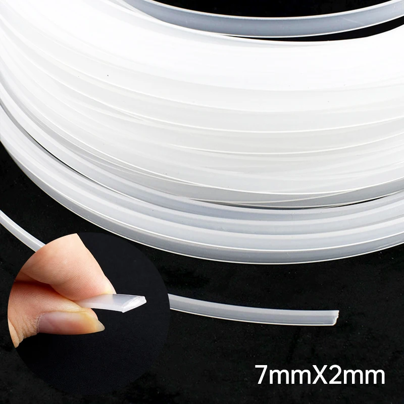 Clear PP Corset Boning Webbing 10mm