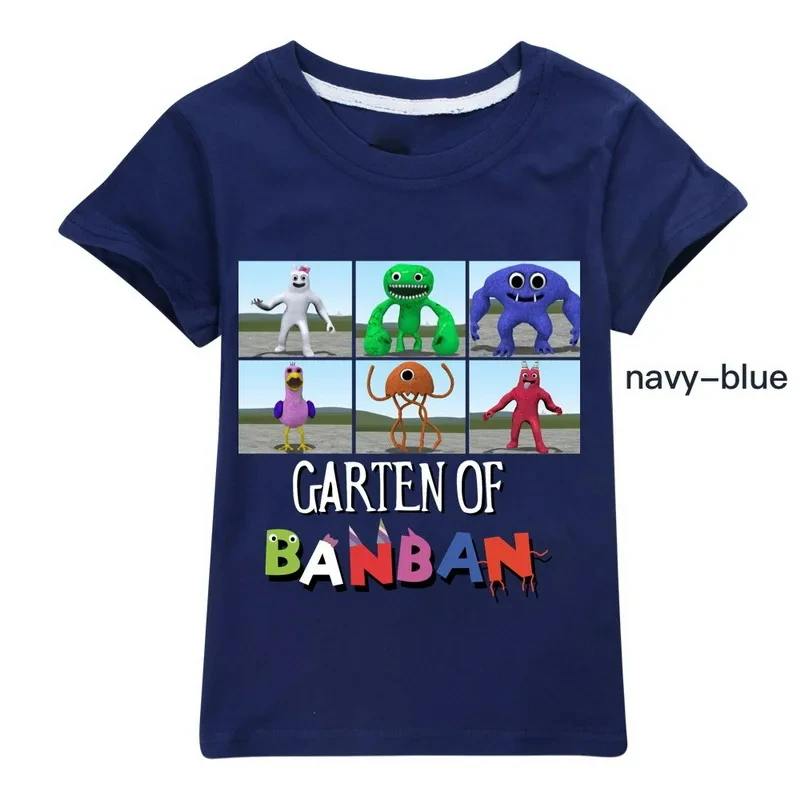 New Game Garten Of BanBan Kids T-shirt Children Summer Clothes Tee Tops Banban Garden Print T Shirt Cartoon Funny O-Neck T Shirt image 5