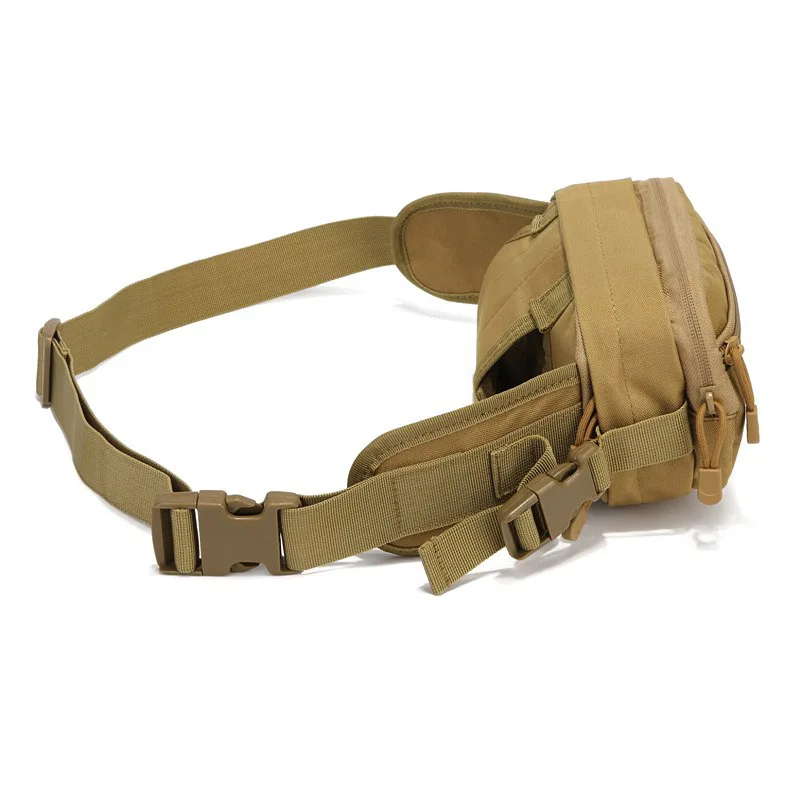 Mochila Tática Camuflada Molle para Cintura, Bolsa Tática de Combate ao Ar Livre para Homens e Mulheres