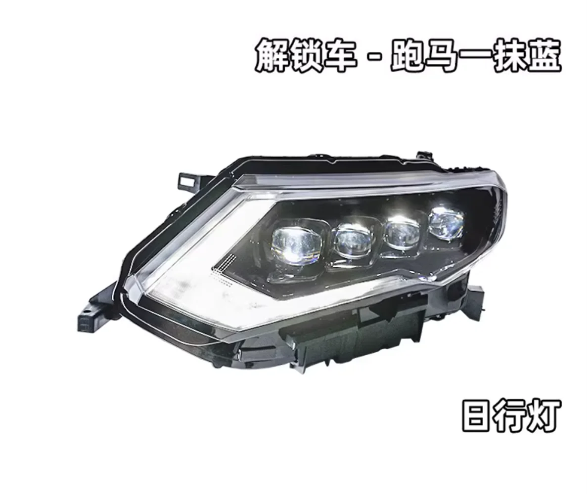 

Front lamp Headlight Assembly for 17-20 Nissan X-Trail with Turn Signal Car Accessories 2pcs