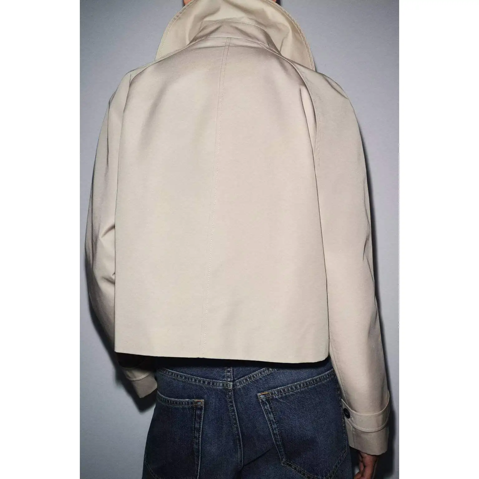 Faionable ort manteau Jaet Design paresseux Sle minceur col rabattu coréen décontracté coupe droite longue Sve bouton unique