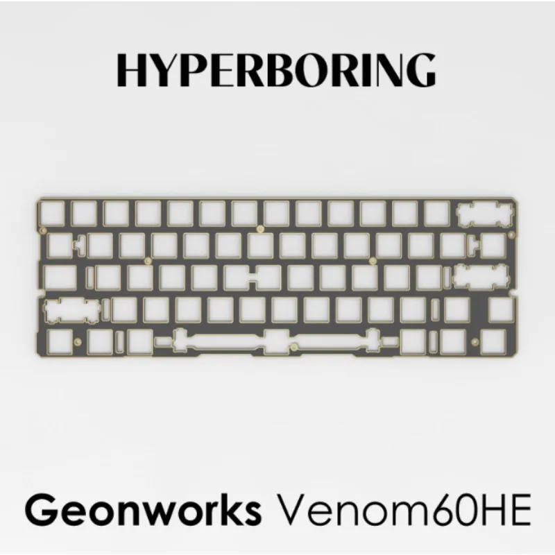 Geonworks Venom 60 HE Keyboard PCB Magnetic Switch Custom DIY