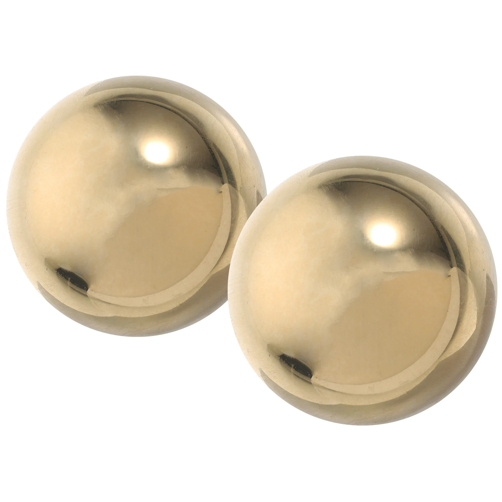 

2Pcs Solid Brass Hand Exercise Balls 40mm Decorative Spheres for Fitness Strength Hand Therapy Home Office Decor