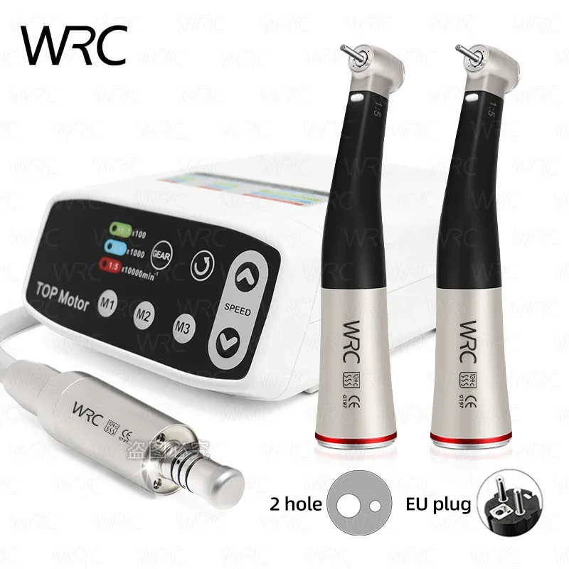 Dental Brushless Led Micro Motor Electric Machine Set Internal Water Spray E-type Contra Angle Handpiece Dental Equipment