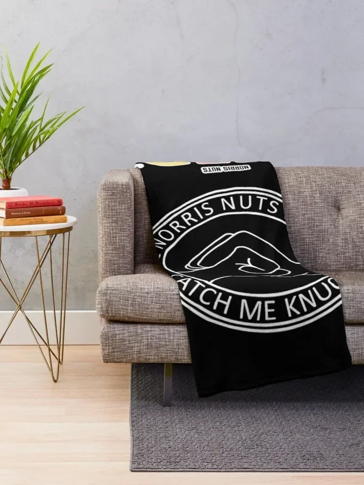 Norris Nuts Legends - Catch Me Knuckles Throw Blanket Furry for winter Polar Blankets