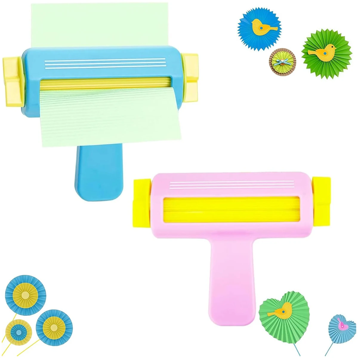 2-piece manual corrugated paper maker, wavy cardboard hand tools for crafts, school projects