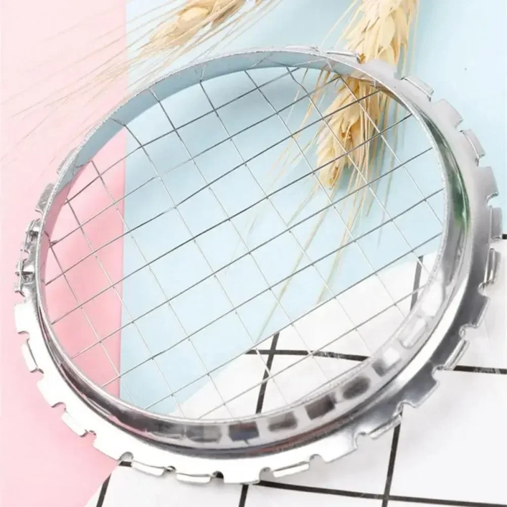 1 Stück Würfel Rundgitterschneider Slicer für Ei, Pilze, Gemüse, Küchenschnittgerät Werkzeuge Zerkleinerer