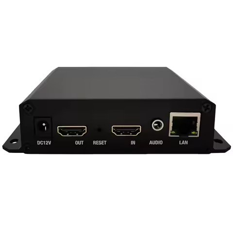 4K UHD HDMI-compatible To IP H.264 H.265 Video Streaming Media SRT HLS RTMP UDP IPTV Encoder For Facebook Youtube