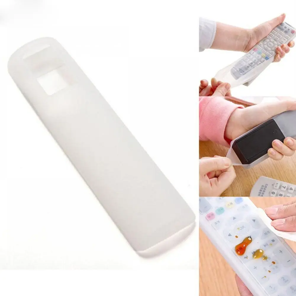 

Protector Bags Silicone Bag Storage Case Air Conditioning TV Remote Control Protective Dust Protective Holder Waterproof