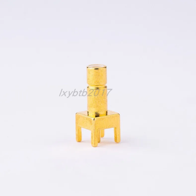 

SMB-JHD RF connector SMB-JE straight male head PCB solder plate SMB-JHD4 vertical printed plate male seat