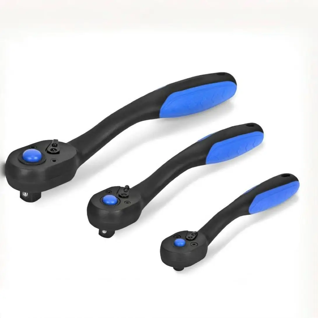 

Трещотка 1/4 дюйма, 1 шт., трещотка с каплевидной головкой, двусторонняя конструкция, быстросъемная трещотка с удобной ручкой