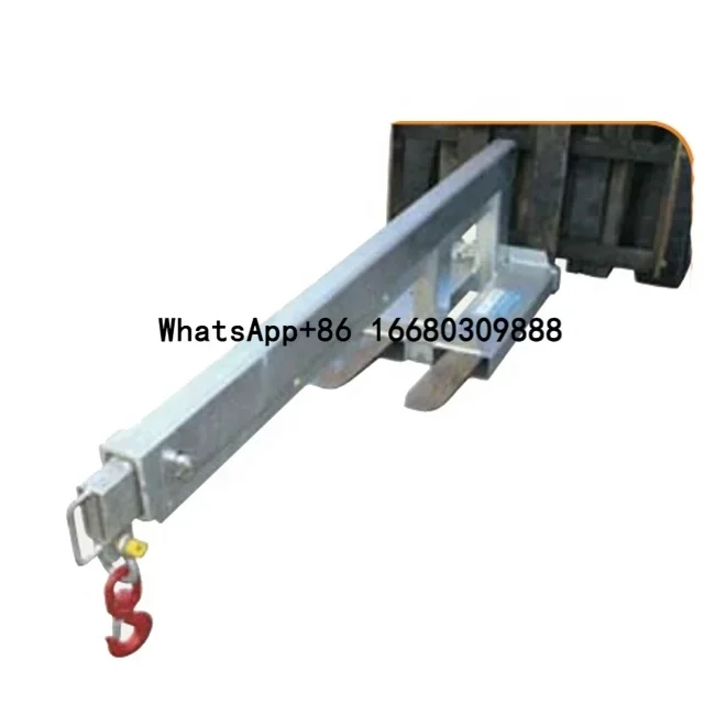 

Extendable Forklift Jib Fork Mounted Crane Jib Forklift Crane Attachment From China Manufacturer