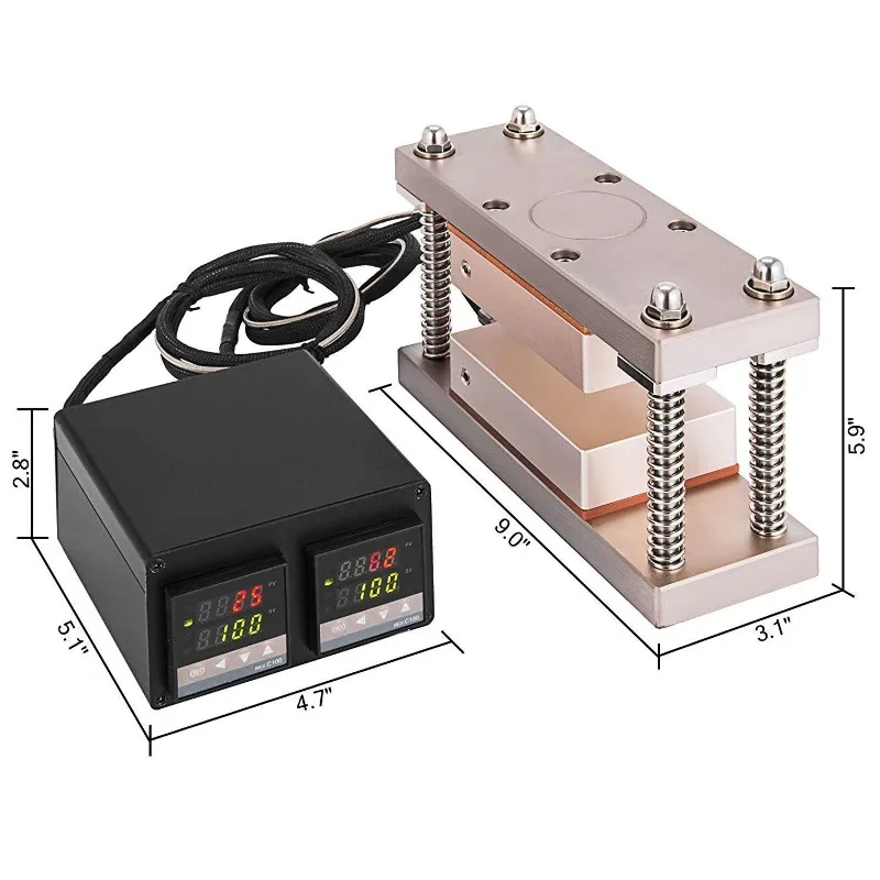 Heating Plate Kit Temperature Control Box Rosin Press Mini Hot Press