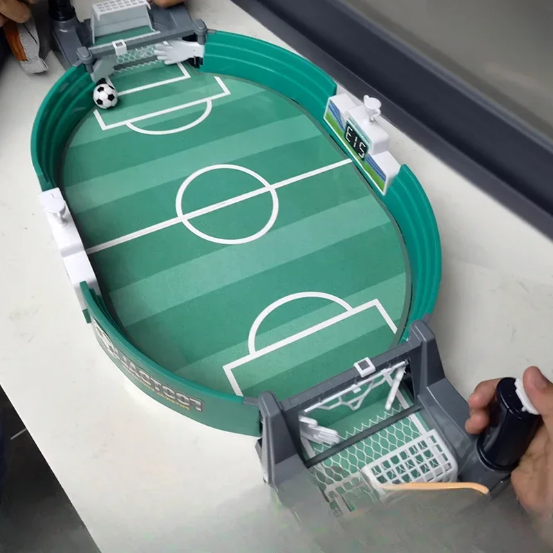 

Hot sales On the table, there is a soccer match between two people and a parent-child puzzle interactive New Year gift toy