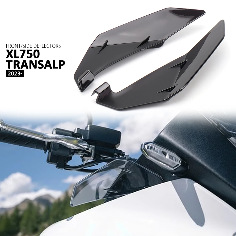 

For HONDA XL750 Transalp XL 750 TRANSALP 2023 Motorcycle Accessories Front Windshield Windscreen Side Wind Deflector Kit