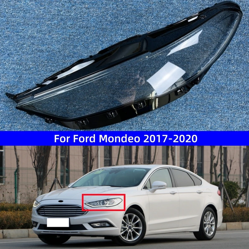 For Ford Mondeo 2017 2018 2019 2020 Car Accessories Replace A Transparent PC Lights Shell Protective Headlight