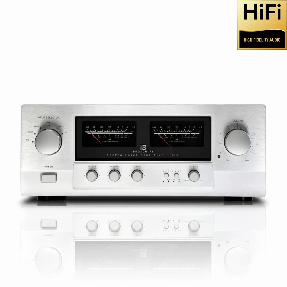 CHUBAN Reference Accuphase E405 Power Amplifier: High-Power Hi-Fi Amplifier with Imported Gold-Sealed Tubes