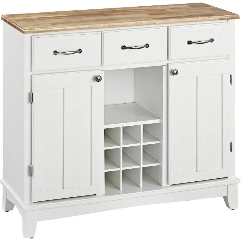 Buffet Server Designed To Provide Added Storage and Workspace for The Kitchen and Dining Areas of The Home Three Utility Drawers