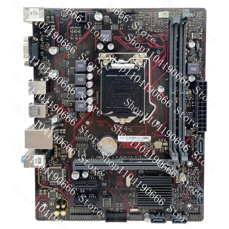

Для материнской платы ASUS EX-H110M-V H110 LGA1151 2 * DDR4 32G VGA UATX протестировано нормально