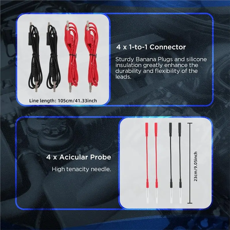 Automotive Connector Testing Line Automotive Wiring Harness Automotive Diagnostic Tools Multimeter Test Leads view 5