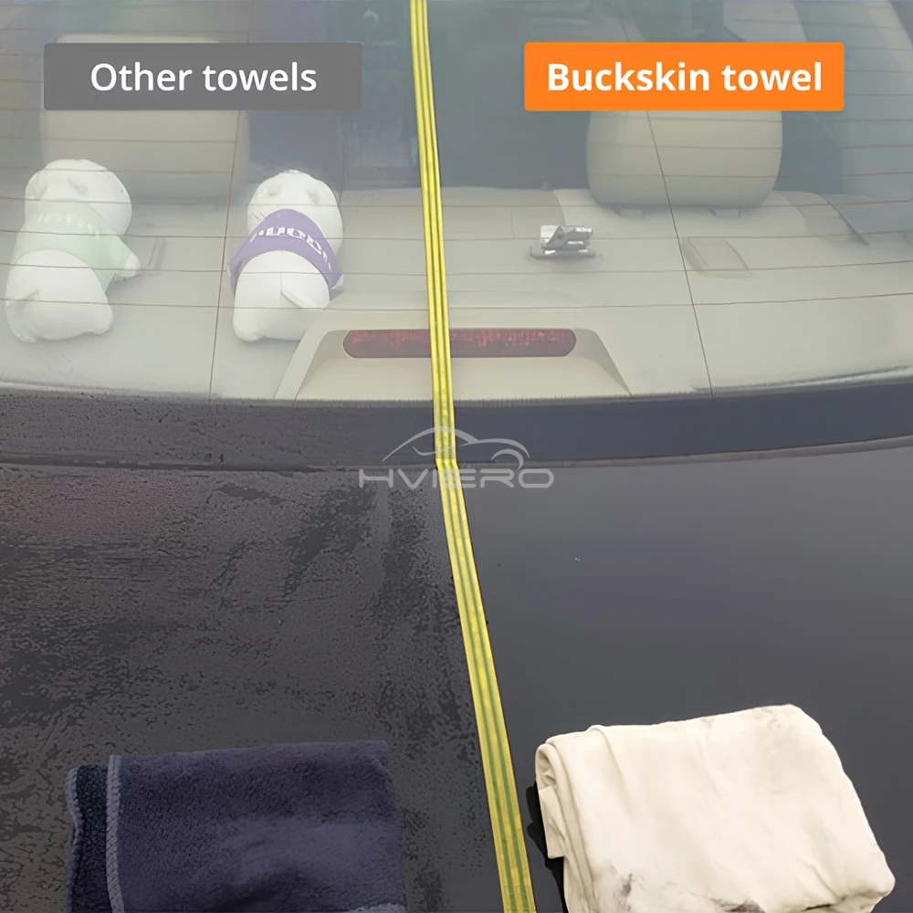 1 قطعة غسل جلد الأيل سيارة المنزل دراجة نارية غسل الرعاية الطبيعية التجفيف السريع منشفة سوبر ماصة شكل مجاني قماش جلد طبيعي