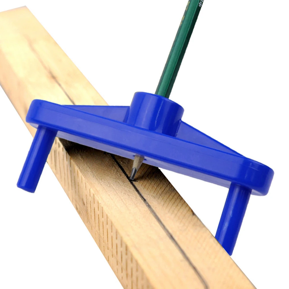 Woodworking Center Marking Guide Line Ruler Woodworking Scribe Gauge Fixture Doweling Jig Wood Center Positioning Measure