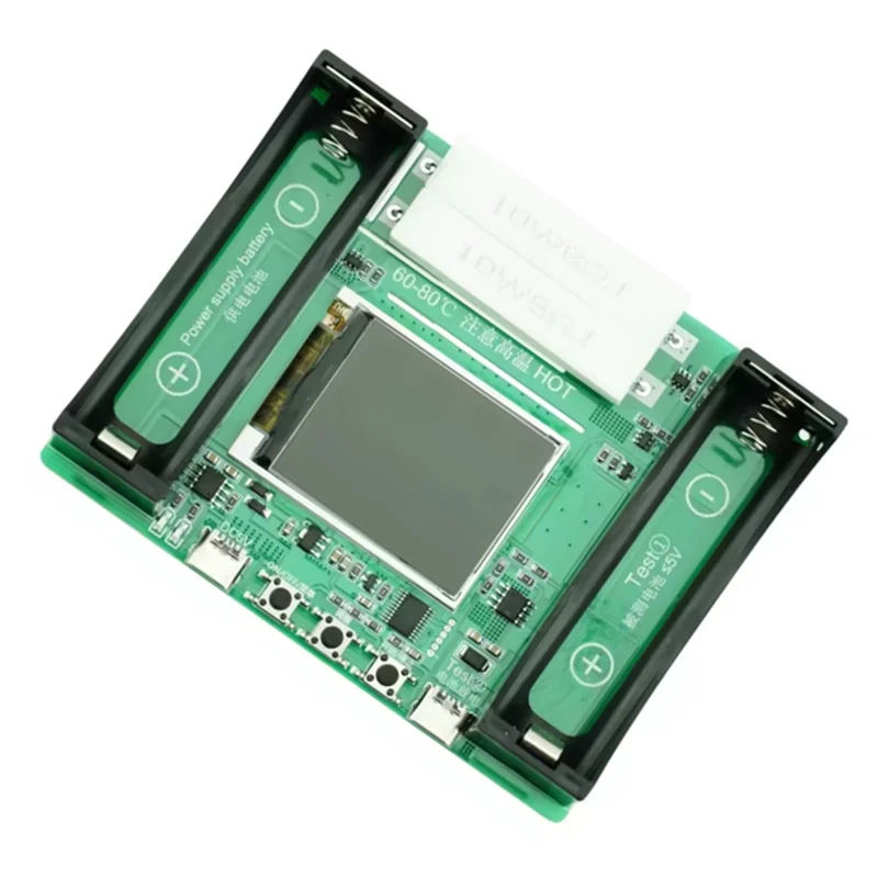 

ABZL Digital LCD 1 Channel Type-C 18650 Display Battery Capacity Tester Mah Lithium Battery Detection Module