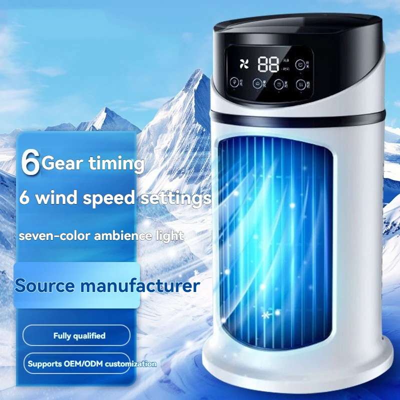 

Popular spray electric fan cooler for home, dormitory, office, humidifier, USB multifunctional timer fan