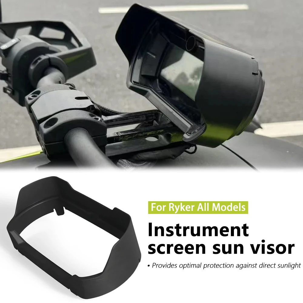 

UTV Accessories Instrument sunvisor For Can-Am Ryker 600 900 Rally Edition Sport ACE 2019-2025 Sun Visor Cover Anti glare shield