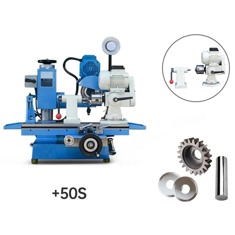 

Universal Cutter Grinder Drill Sharpener Sharpening milling Machine+50S accessories