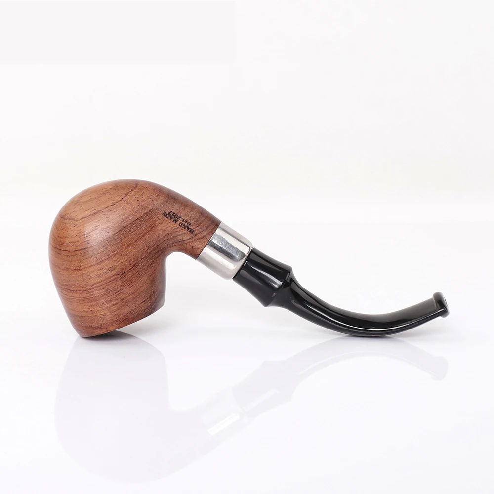 Old Fox Rosewood Tobacco Apple Pipe Set Accessories 9MM Activated Carbon Paper Filter Sandalwood Smoking Pipe With 10 Tools Kits