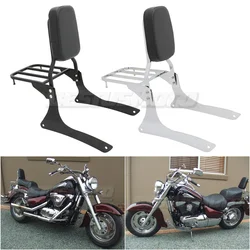 Motorcycle Backrest Sissy Bar Luggage Rack For Suzuki Boulevard C90 2005 2006 2007 2008 2009 Intruder VL1500 1500 1998-2004