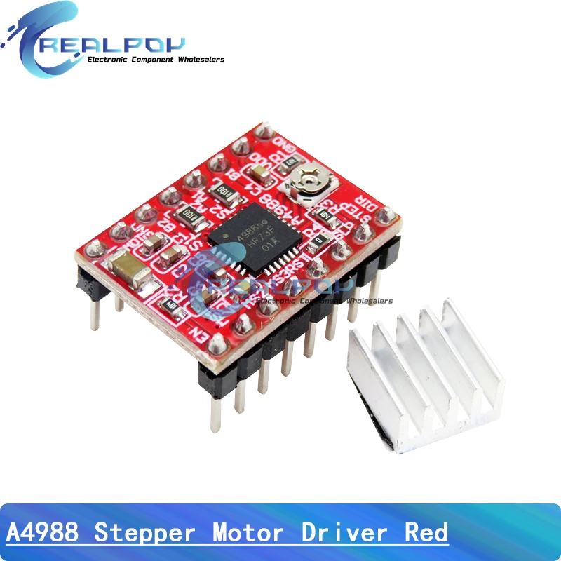Picture 3: CNC 3D Printer Parts Accessory Reprap pololu A4988 Stepper Motor Driver Module with Heatsink for ramps 1.4 for arduino