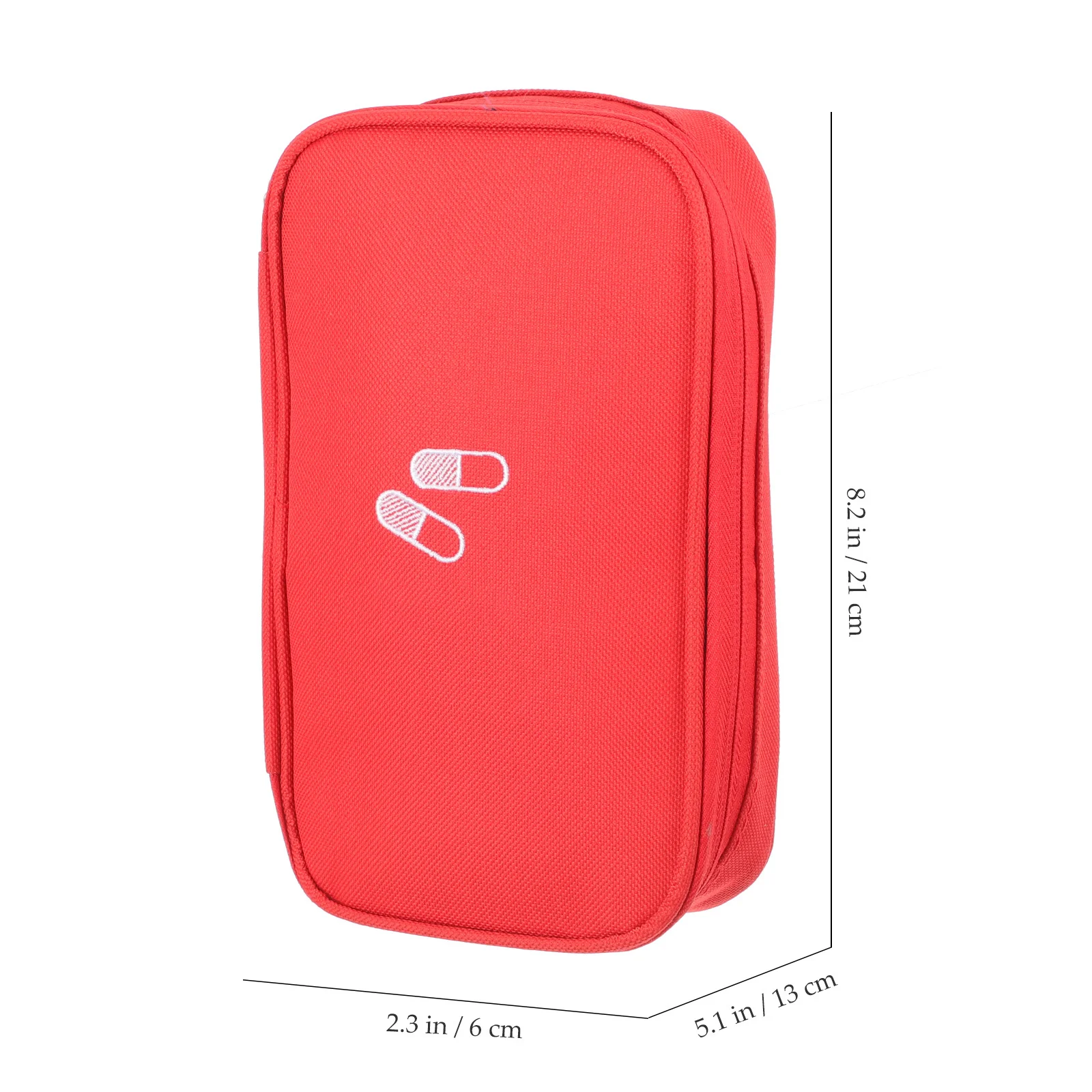 حقيبة تخزين الأدوية المحمولة، منظم كبير، حقيبة إسعافات أولية للسفر، خفيفة الوزن، مستلزمات الطوارئ المنزلية #2