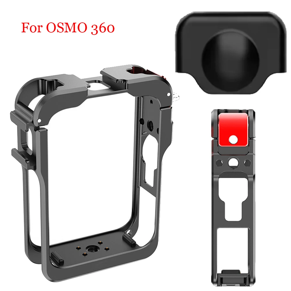 

Metal Rabbit Cage For DJI Osmo 360 Shockproof Expansion Protective Case Quick Release Mount And Lens Cover For Osmo 360 Camera