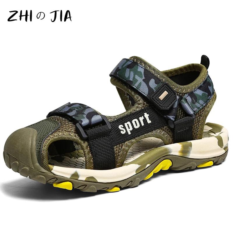 Nuovi sandali estivi per bambini ragazzi moda Camouflage alpinismo sandali antiscivolo pantofole sportive per il tempo libero all\'aperto 28-40