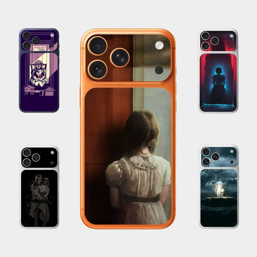 

Horror Movie A-Annabelle Back Cover Decal Protective Sticker For Iphone 17 Pro Skin Sticker Back Protective Decorative Stickers