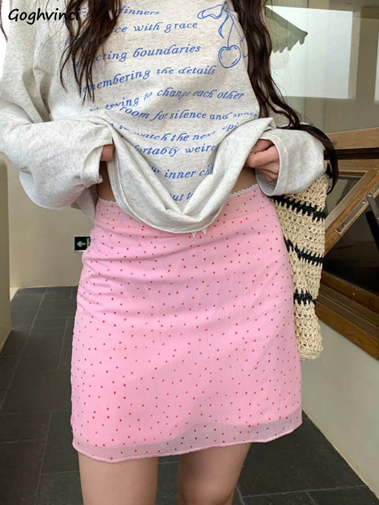 

Кружевные юбки женские с высокой талией милые трапециевидные весенние мини-банты в корейском стиле универсальный дизайн милые студенческие девушки для отдыха простой шик