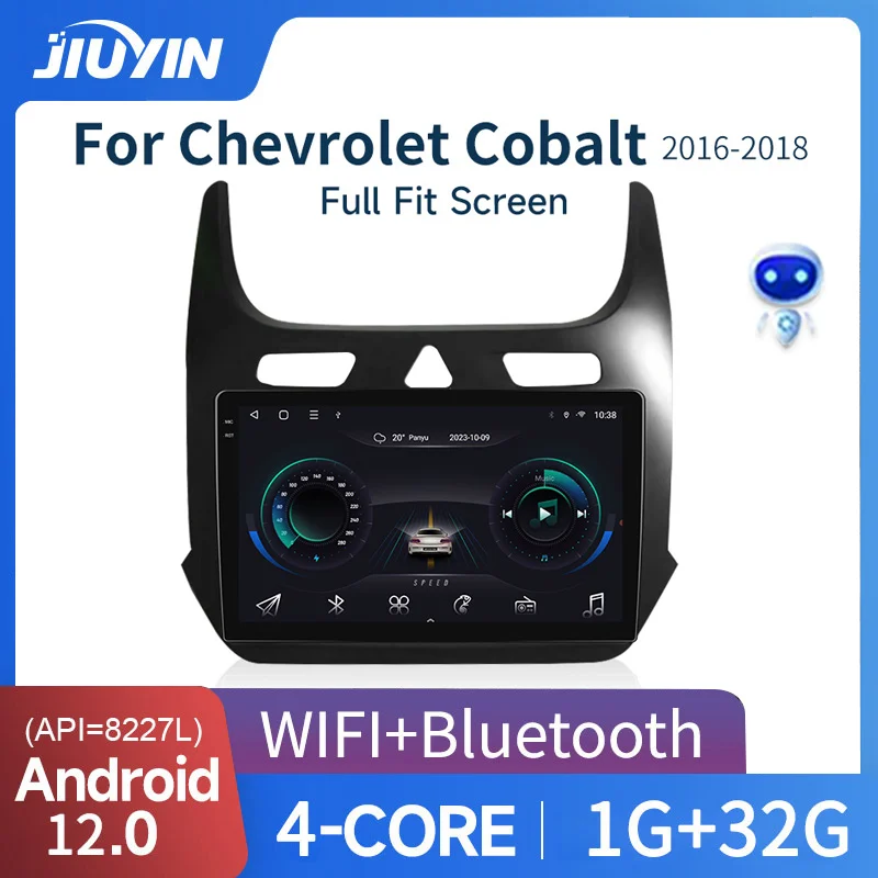 

JIUYIN Android 12.0 Car Radio for Chevrolet Cobalt 2 2011-2018 Multimedia Video Player 2Din Carplay Stereo GPS DVD Head Unit